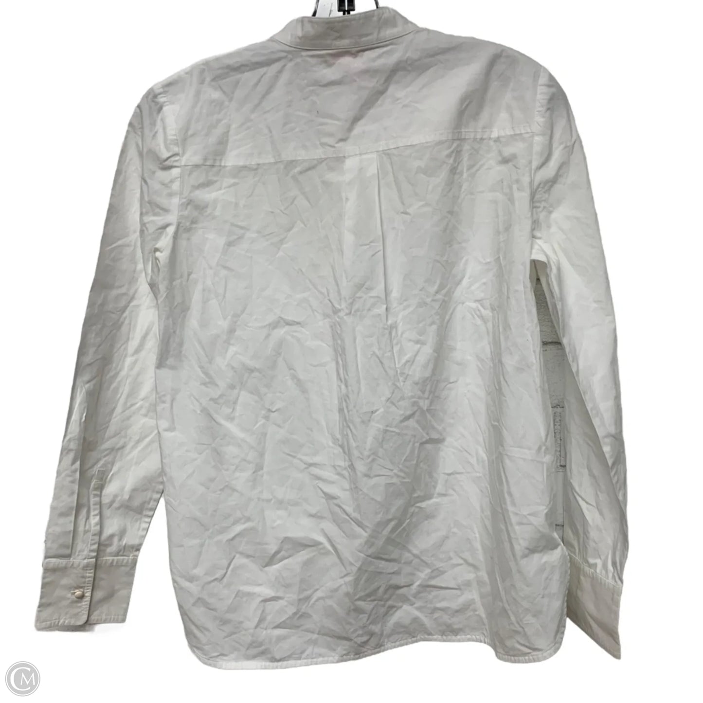 Top Long Sleeve Designer By Tory Burch In White, Size: S