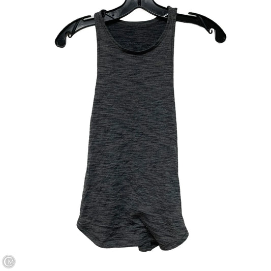 Athletic Tank Top By Lululemon In Grey, Size: Xs