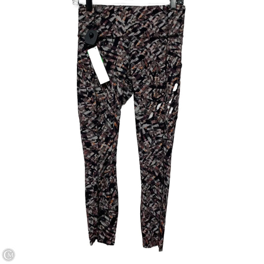 Athletic Leggings By Lululemon In Multi-colored, Size: M