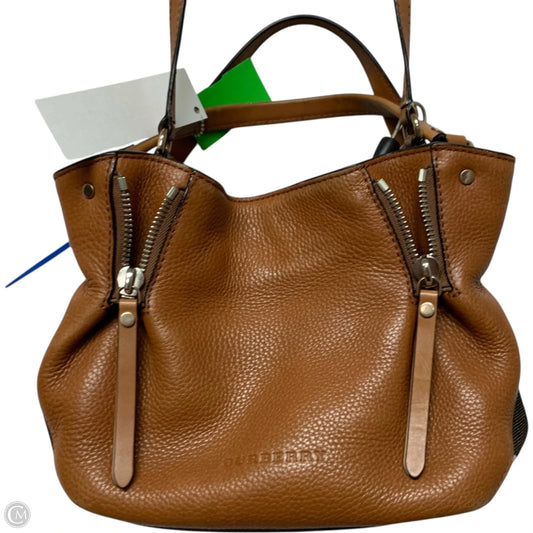 Tote Luxury Designer By Burberry, Size: Small