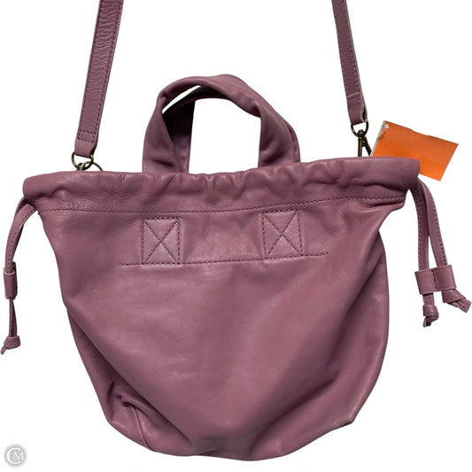 Crossbody Leather By Madewell, Size: Medium