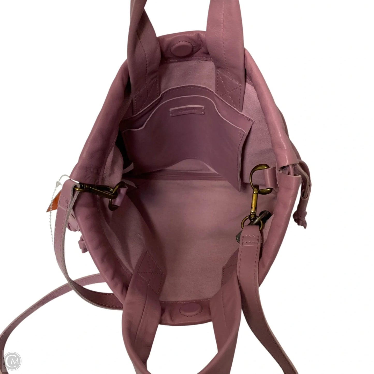 Crossbody Leather By Madewell, Size: Medium