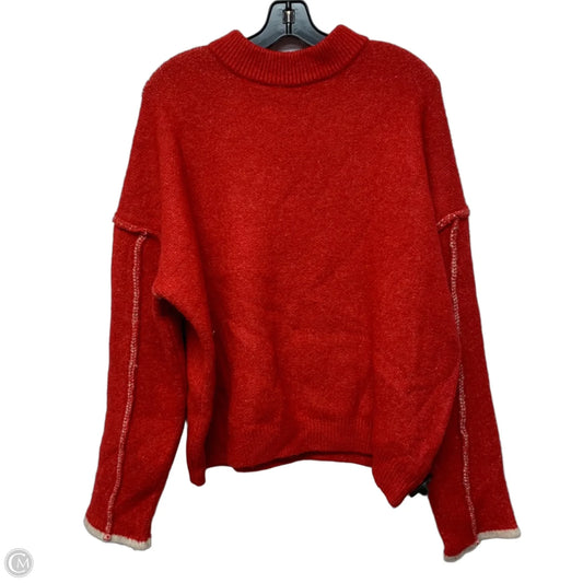 Sweater By Wonderly In Red, Size: Xl