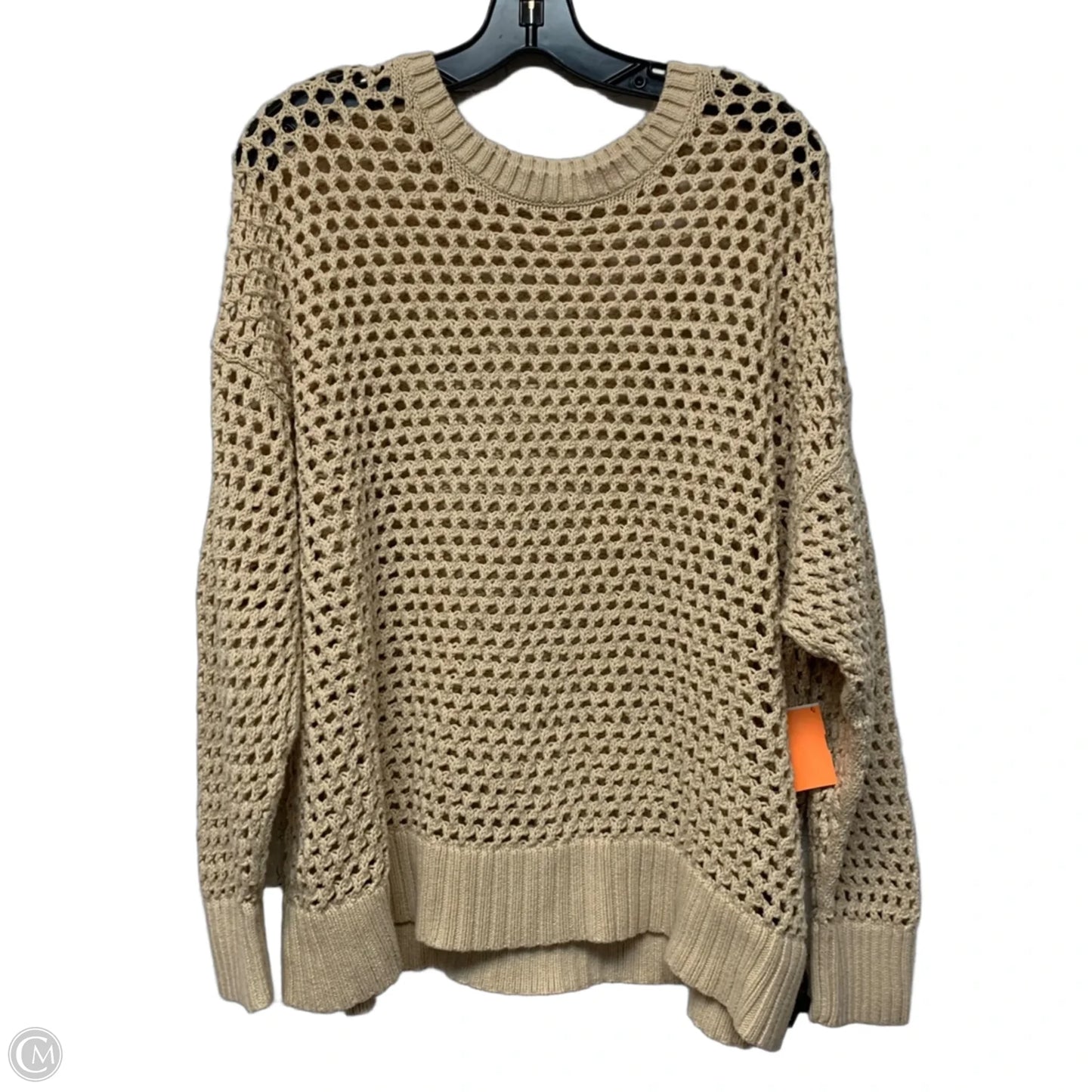 Sweater By Old Navy In Cream, Size: 3x