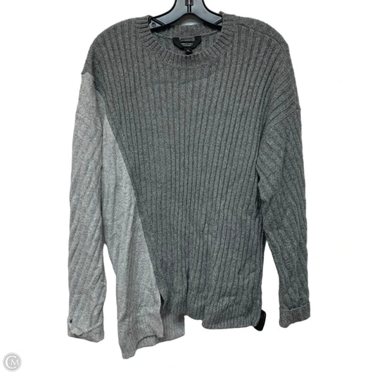 Sweater By Simply Vera In Grey, Size: Xl