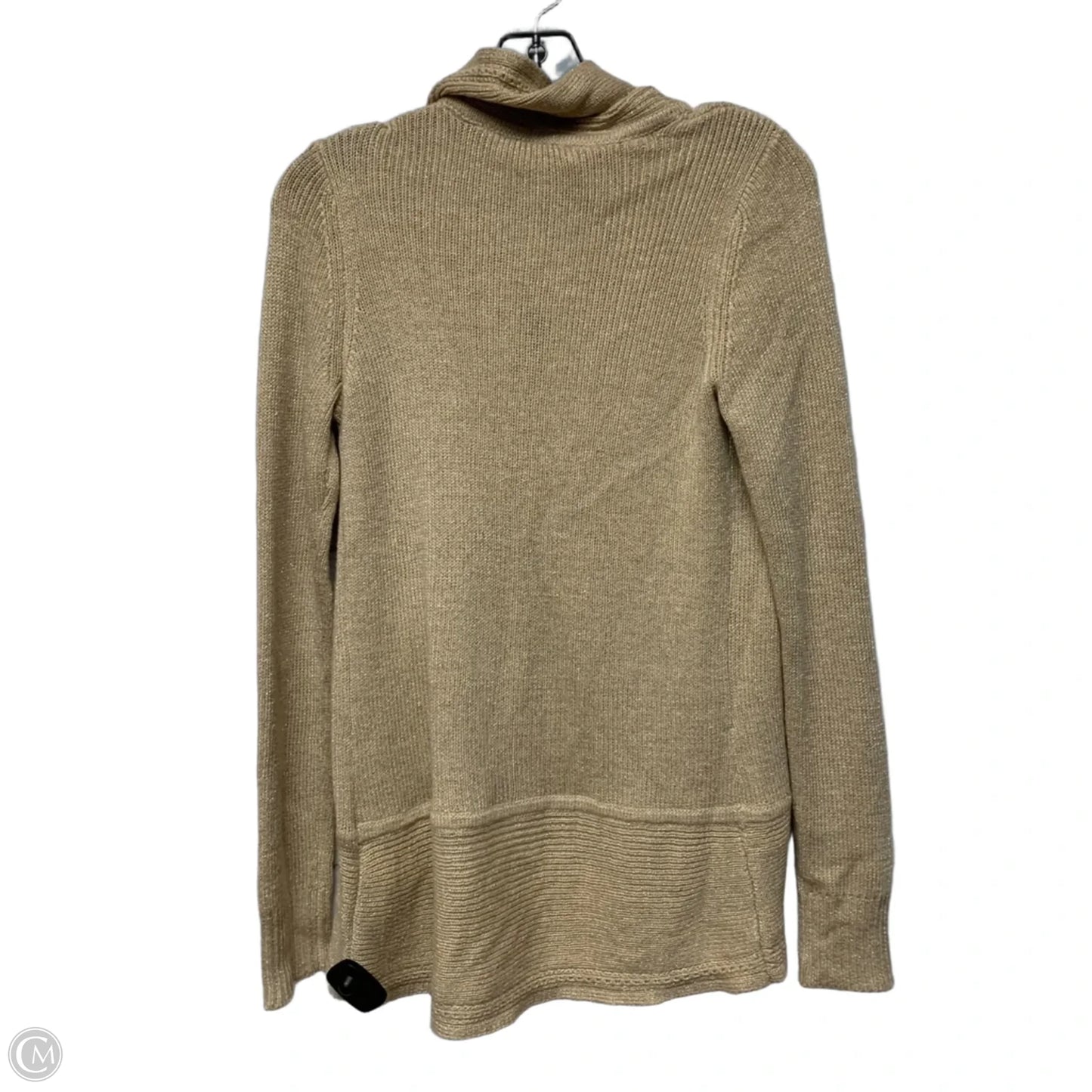 Sweater Cardigan By White House Black Market In Gold, Size: S