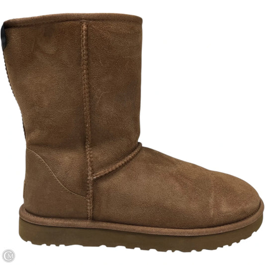 Boots Designer By Ugg In Brown, Size: 11
