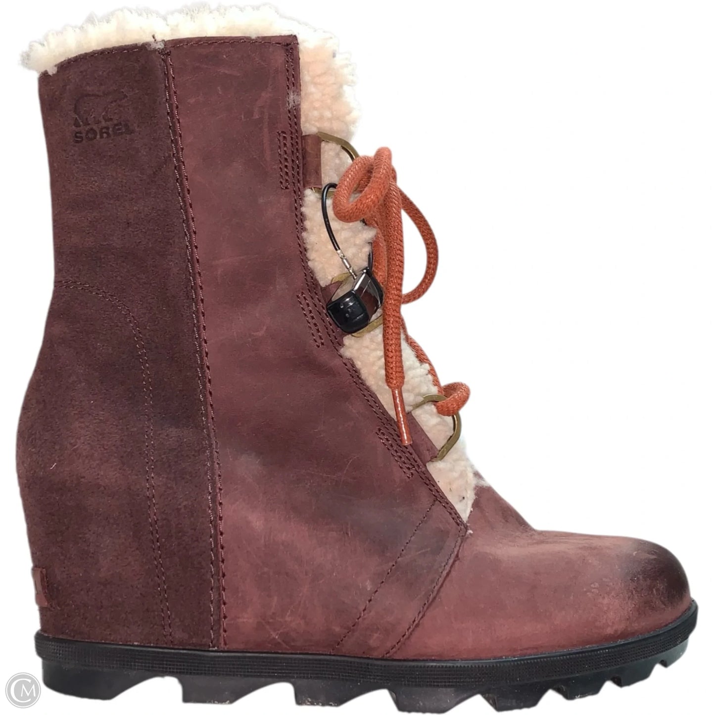 Boots Mid-calf Heels By Sorel In Purple, Size: 11