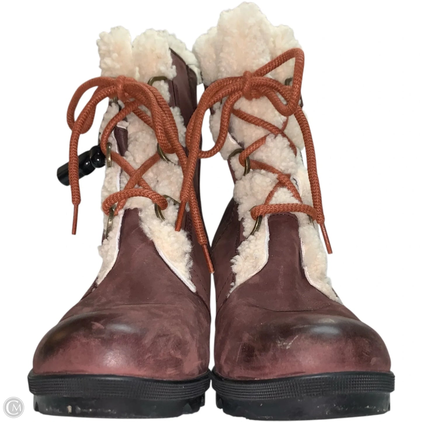 Boots Mid-calf Heels By Sorel In Purple, Size: 11