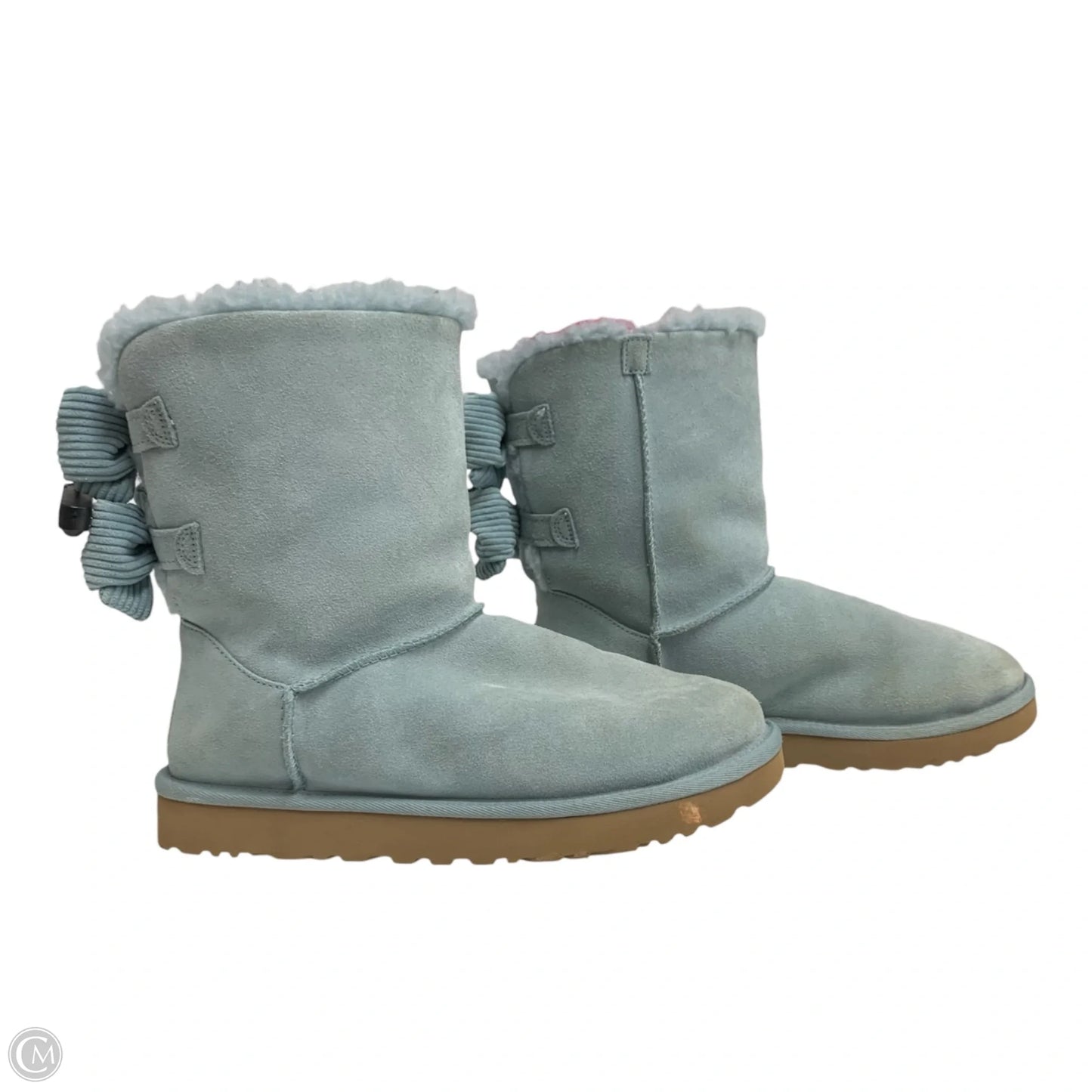Boots Designer By Ugg In Blue, Size: 9