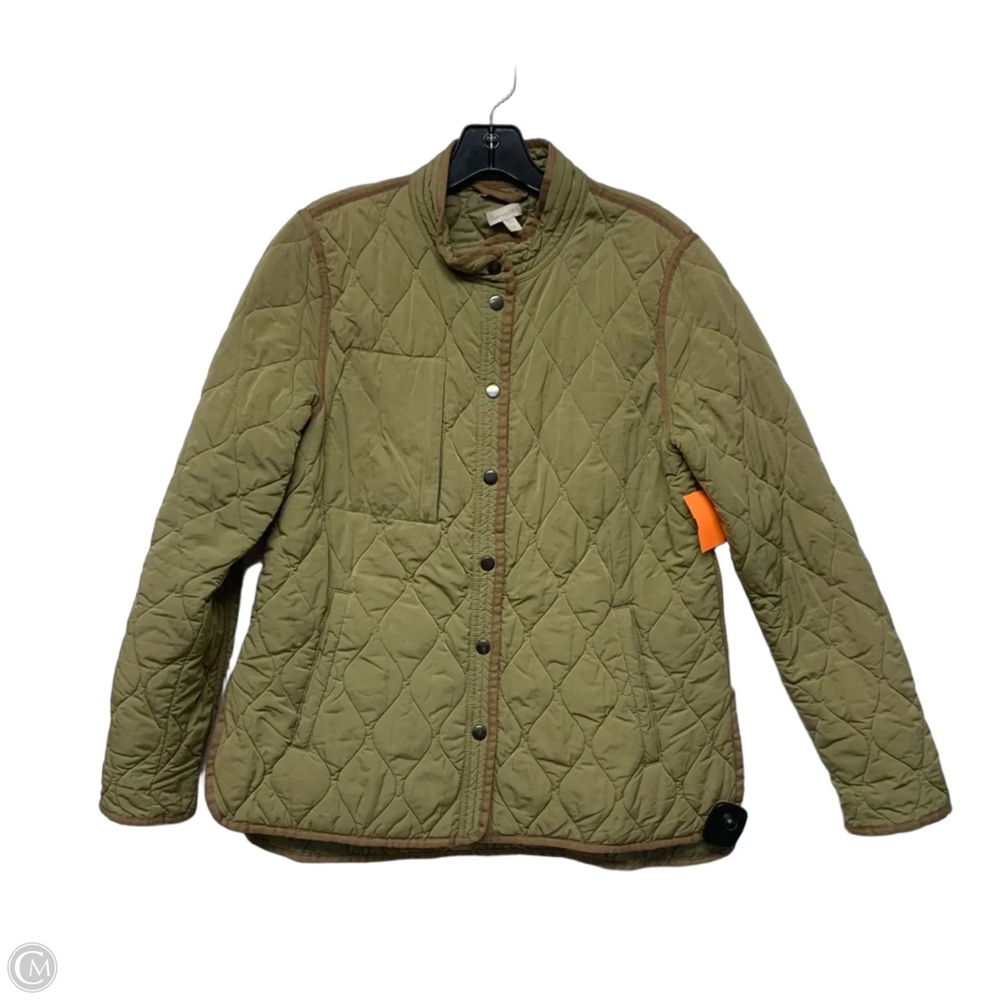 Jacket Puffer & Quilted By Garnet Hill In Green, Size: S