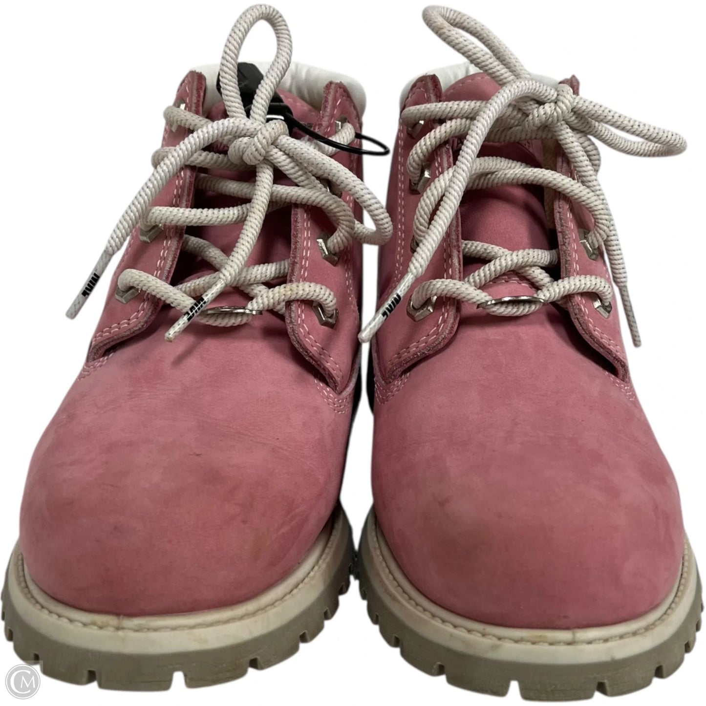 Boots Ankle Flats By Timberland In Pink, Size: 9
