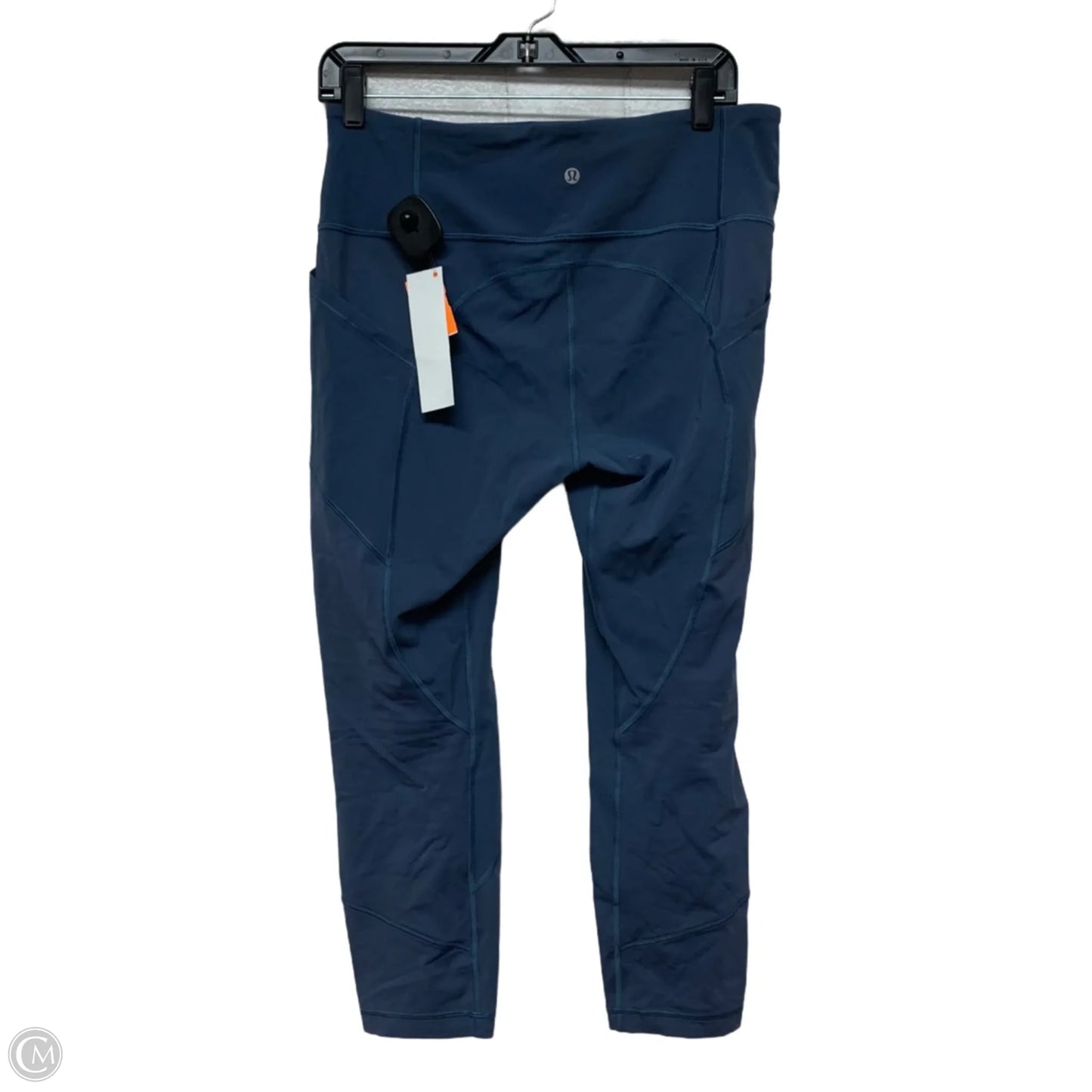 Athletic Leggings Capris By Lululemon In Blue, Size: L