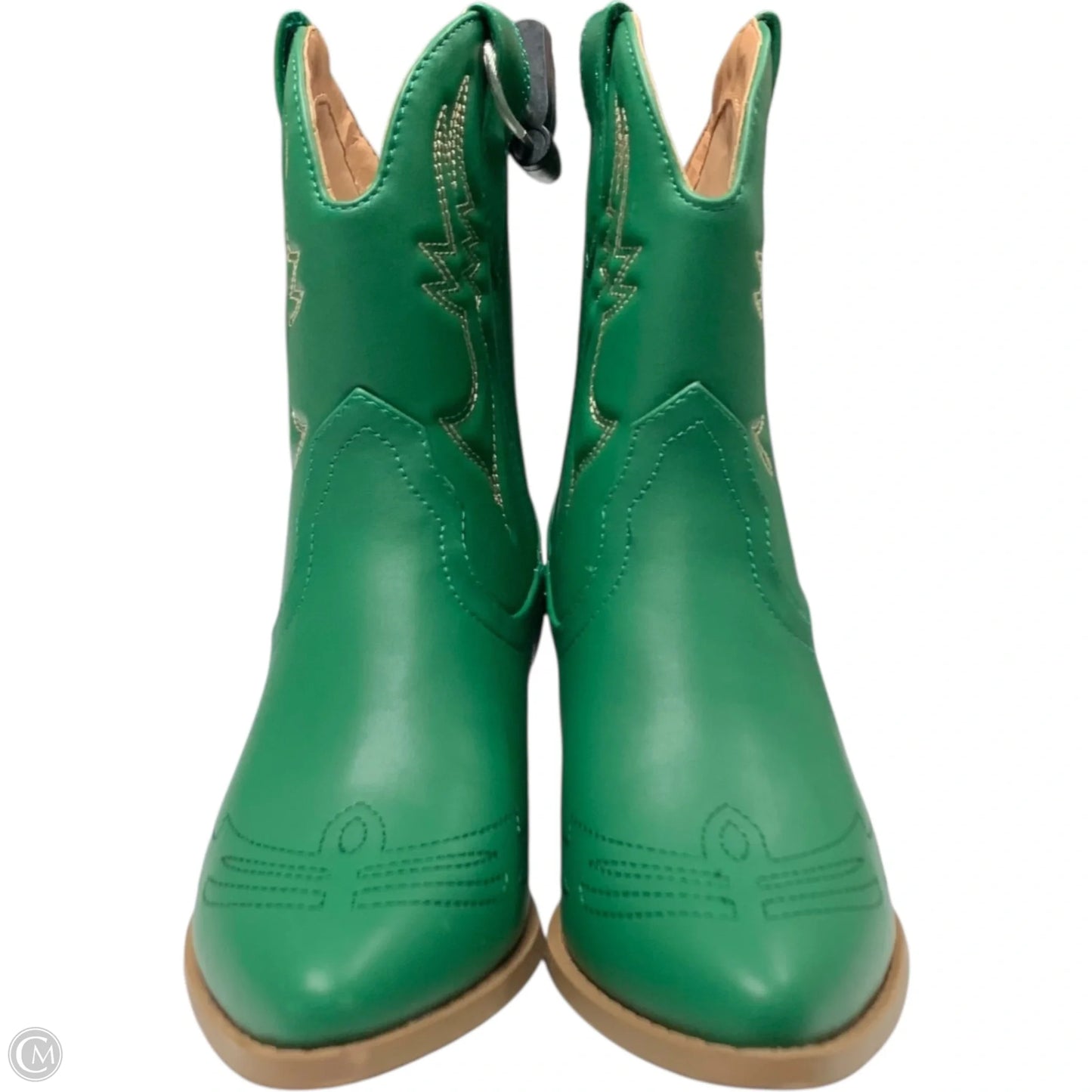 Boots Western By Clothes Mentor In Green, Size: 8.5