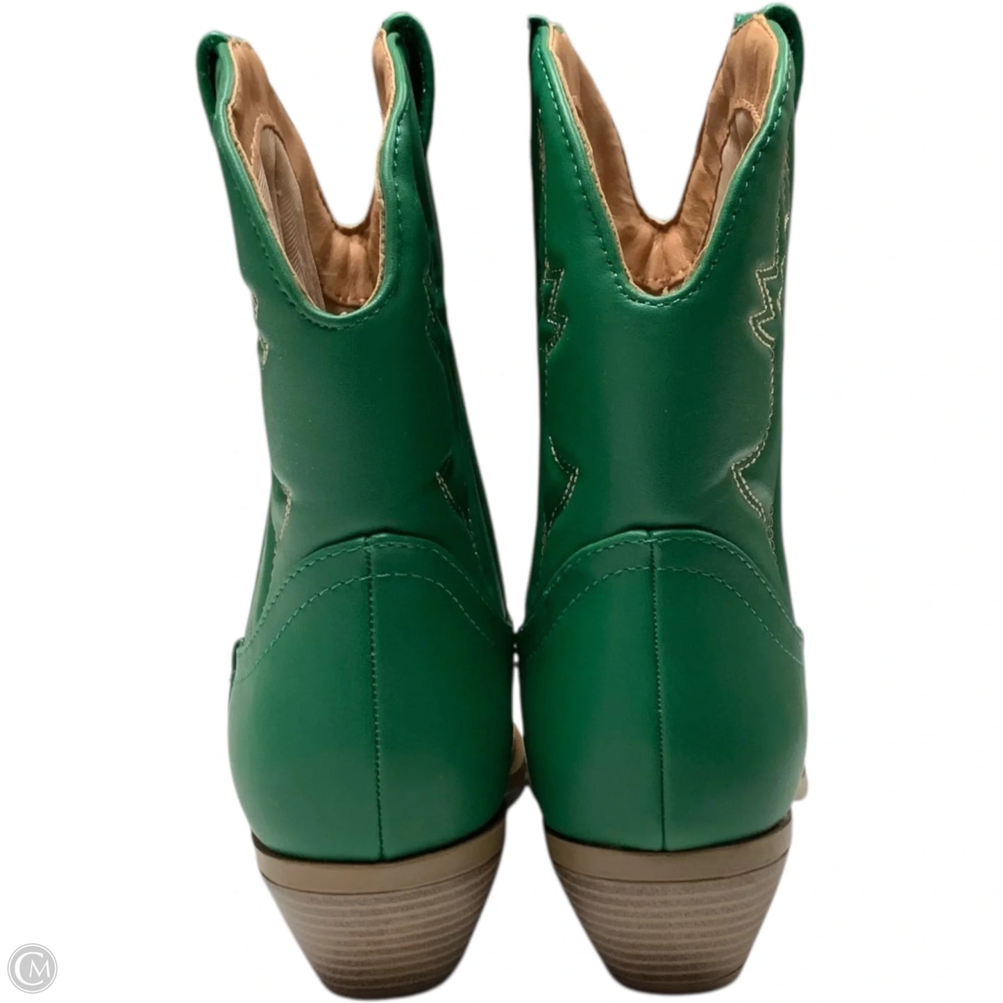 Boots Western By Clothes Mentor In Green, Size: 8.5