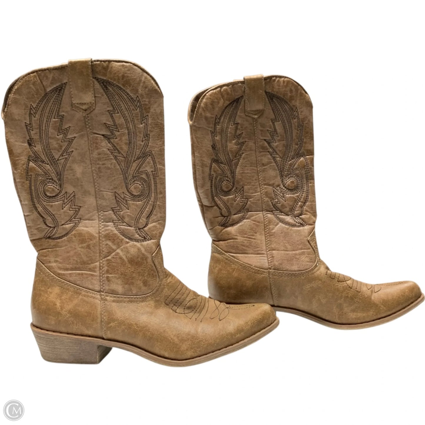 Boots Western By Coconuts In Brown, Size: 8