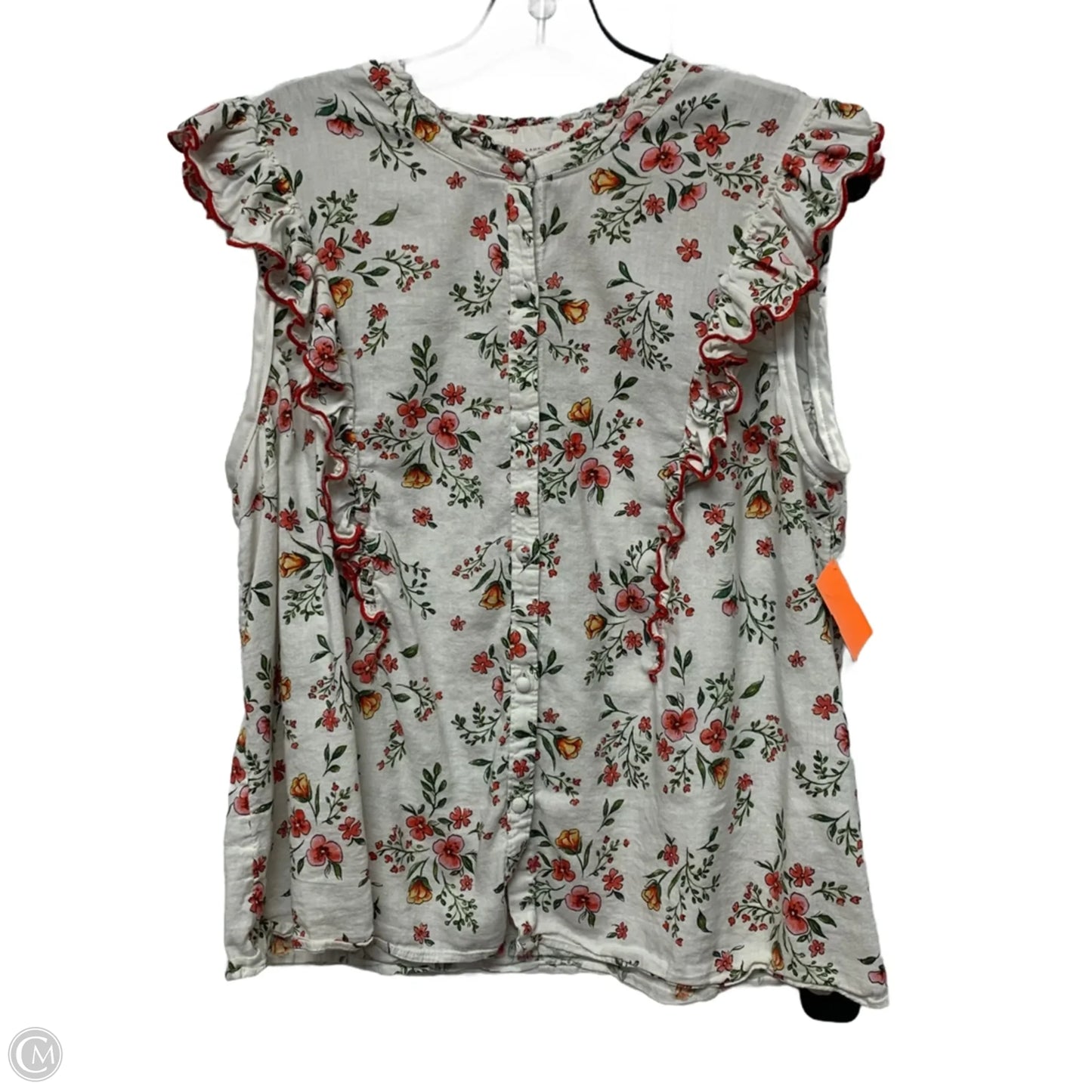 Top Sleeveless By Lc Lauren Conrad In White, Size: Xl