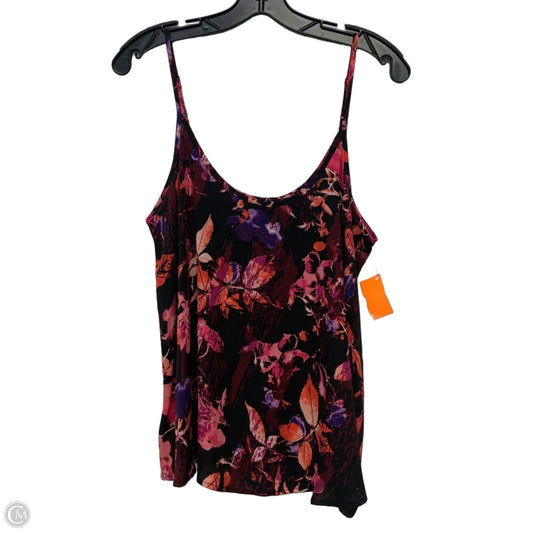 Blouse Sleeveless By Apt 9 In Pink & Purple, Size: L