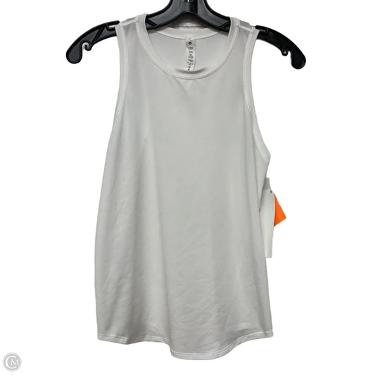 Athletic Tank Top By Lululemon In White, Size: S
