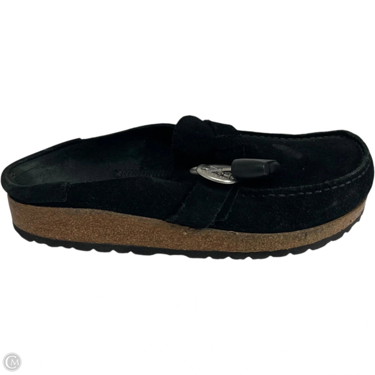 Shoes Flats By Birkenstock In Black, Size: 7
