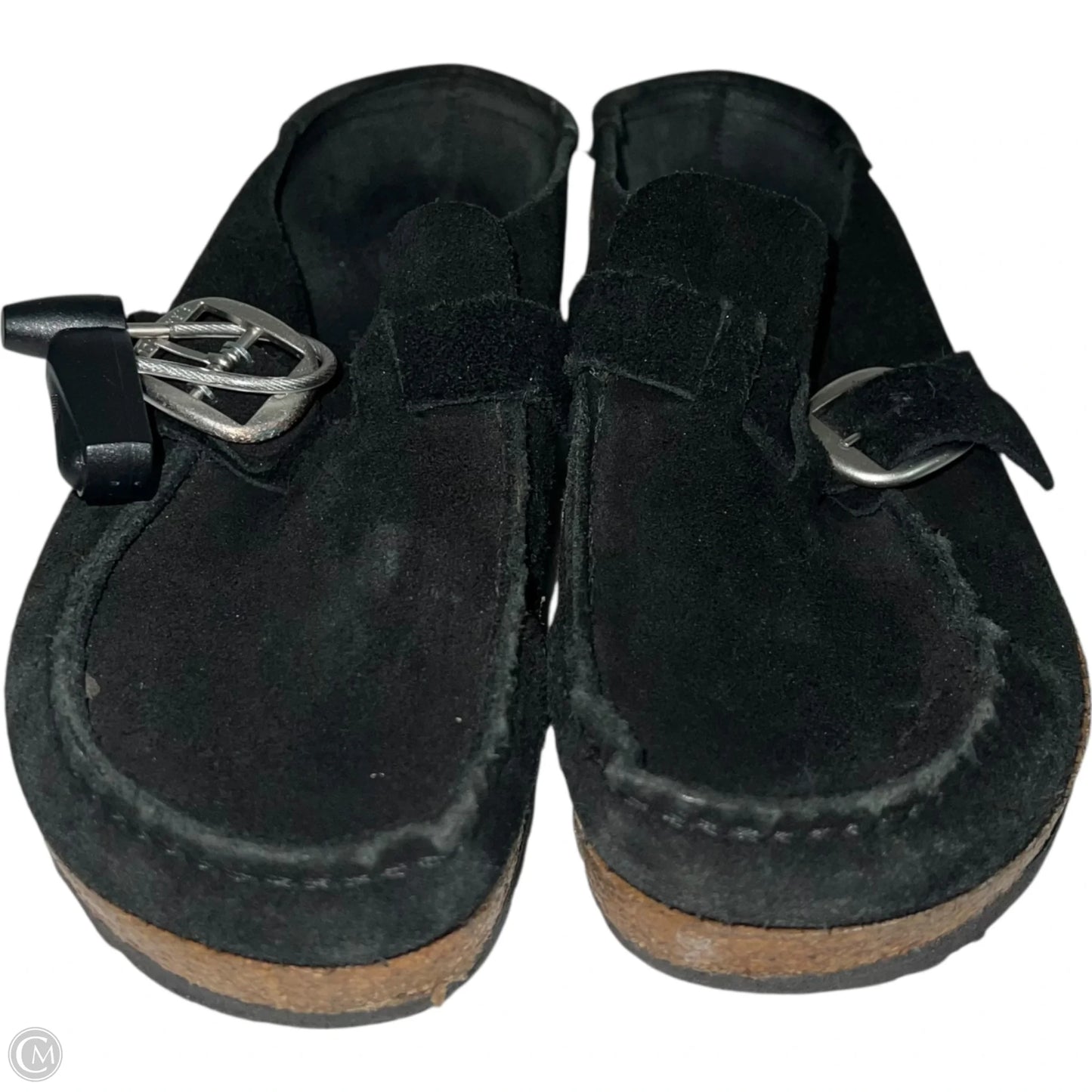 Shoes Flats By Birkenstock In Black, Size: 7