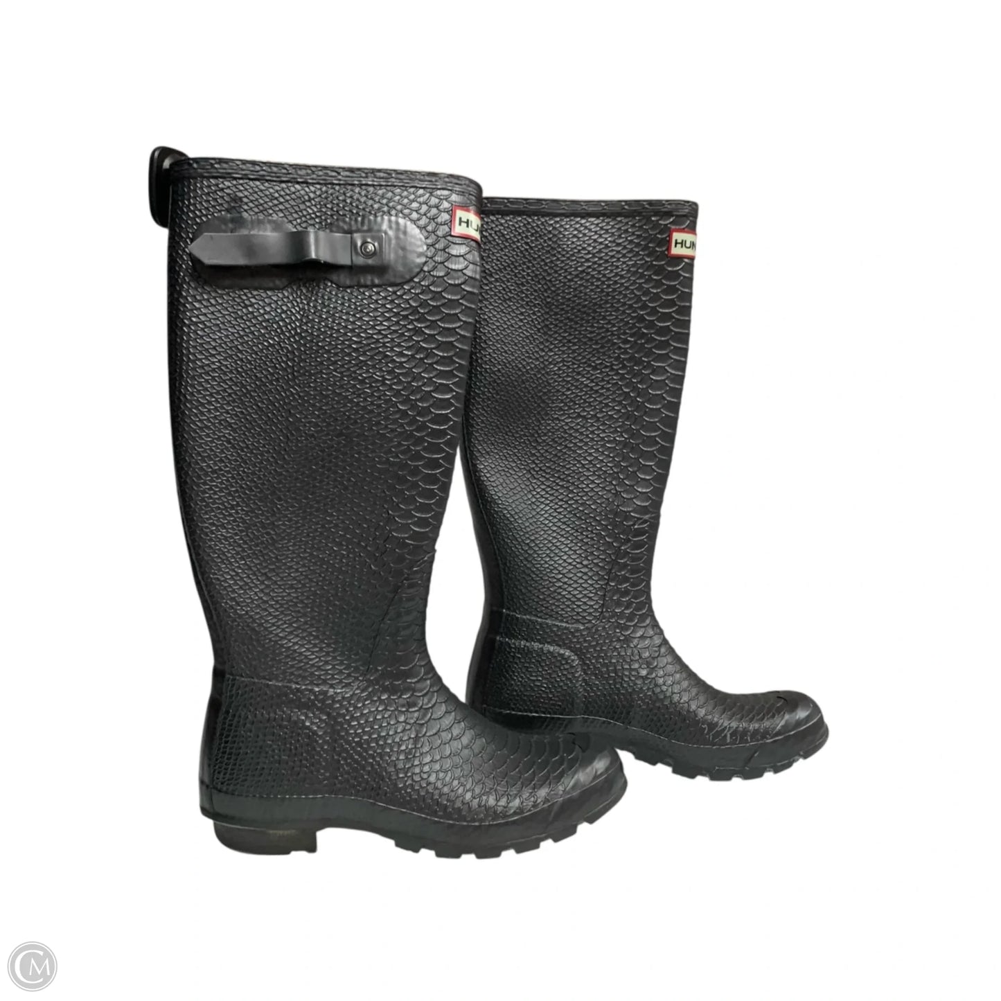 Boots Rain By Hunter In Grey, Size: 7