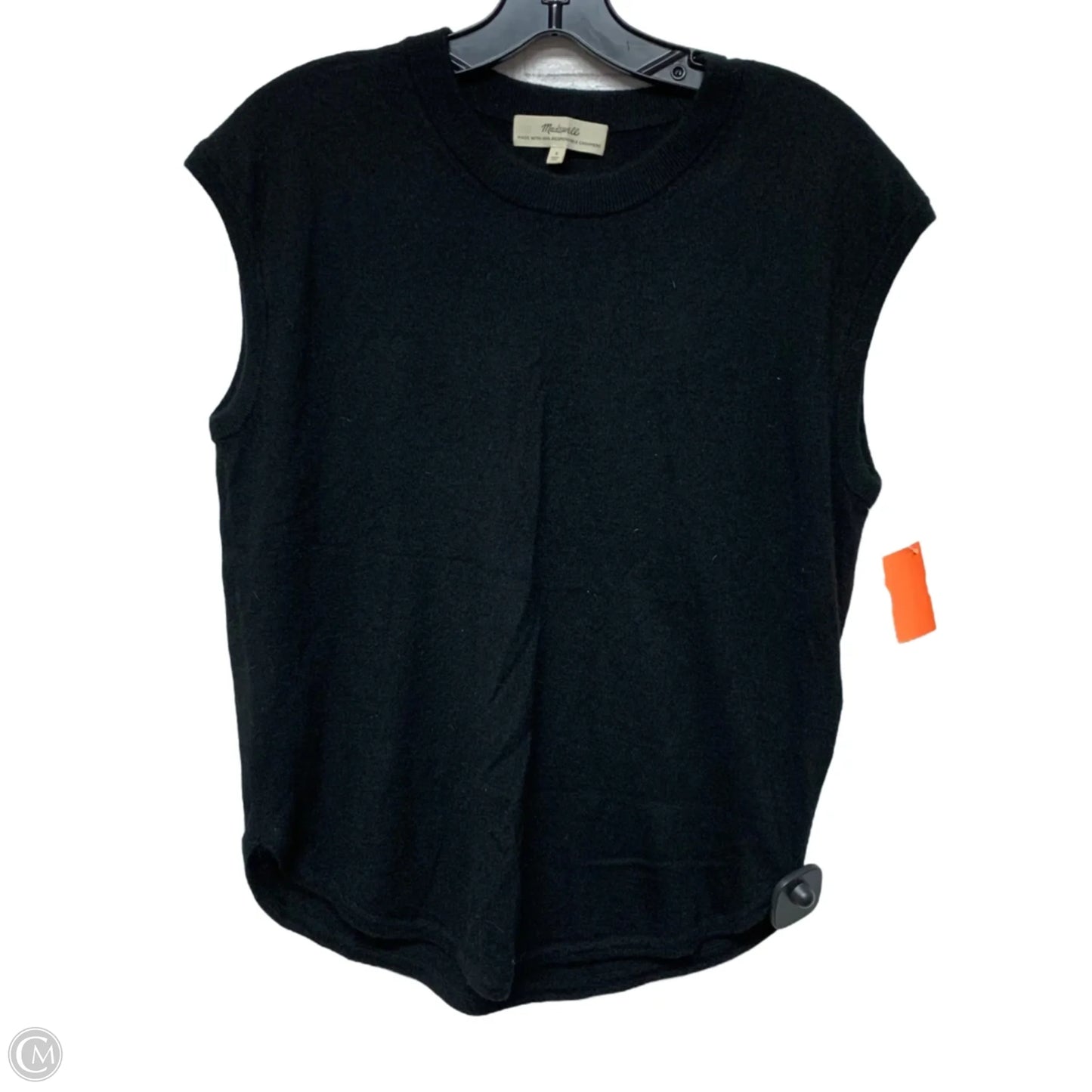 Top Sleeveless By Madewell In Black, Size: S