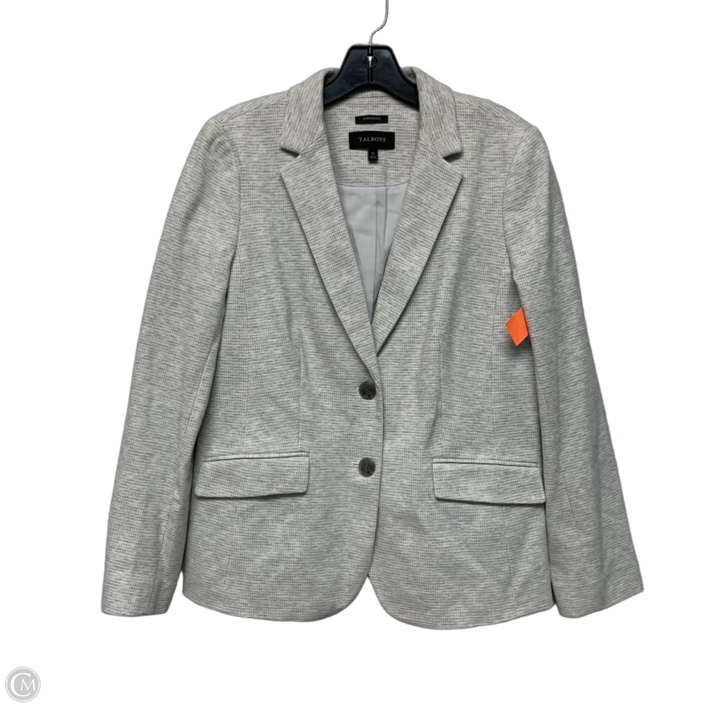Blazer By Talbots In Grey, Size: M