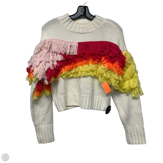 Sweater By 525 In White, Size: S