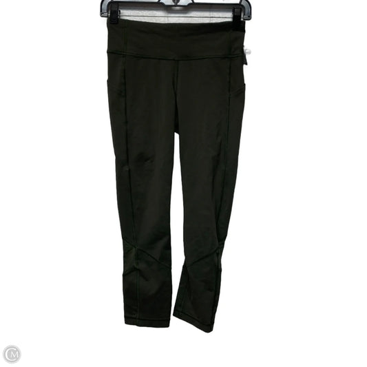 Athletic Leggings By Lululemon In Green, Size: S