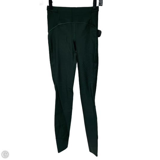 Athletic Leggings By Lululemon In Green, Size: S