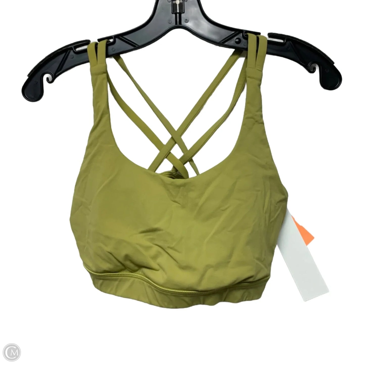 Athletic Bra By Lululemon In Green, Size: M