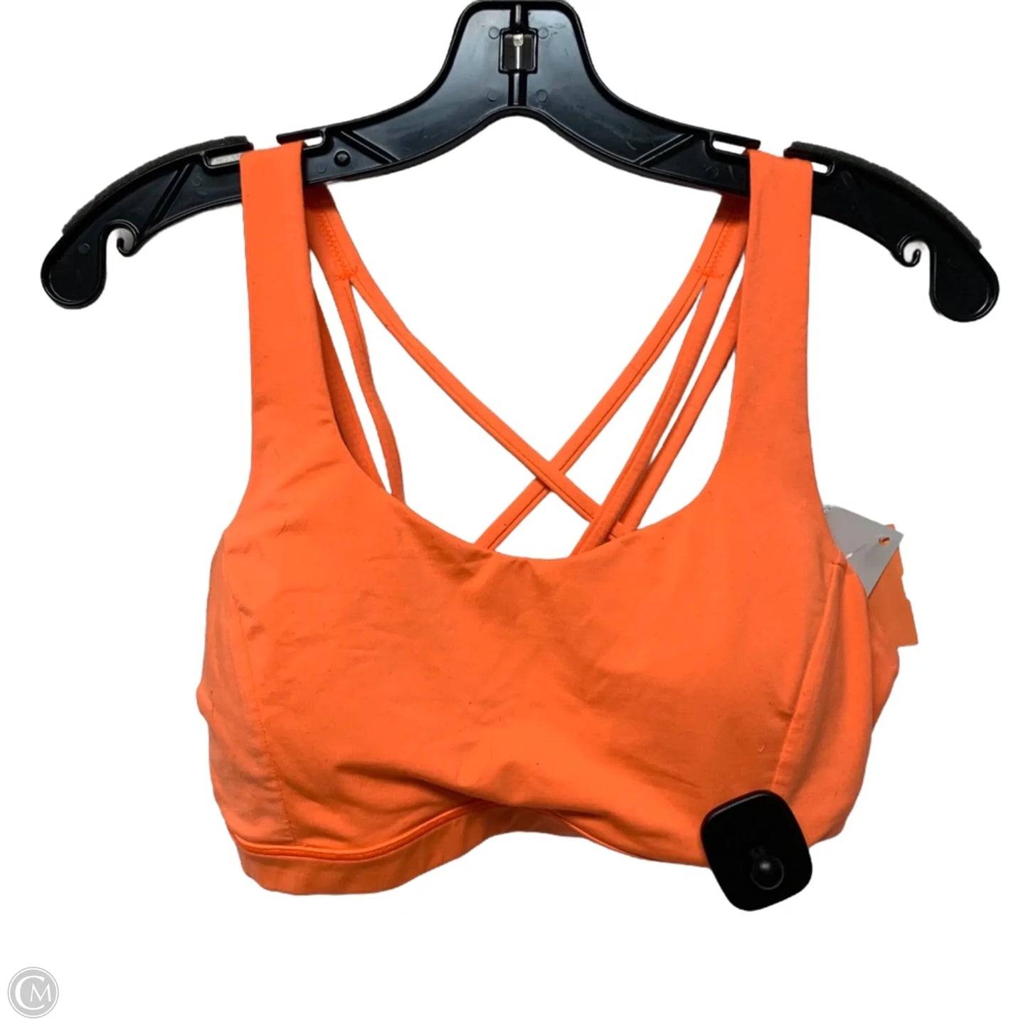 Athletic Bra By Lululemon In Orange, Size: M