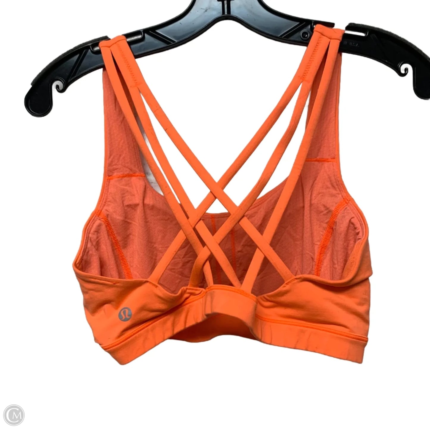 Athletic Bra By Lululemon In Orange, Size: M