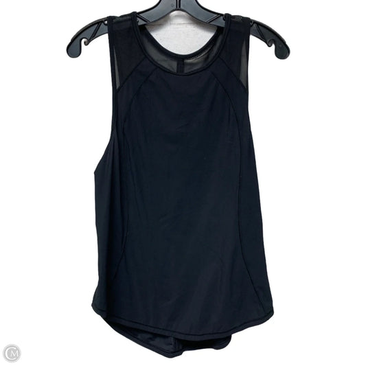 Athletic Tank Top By Lululemon In Black, Size: L