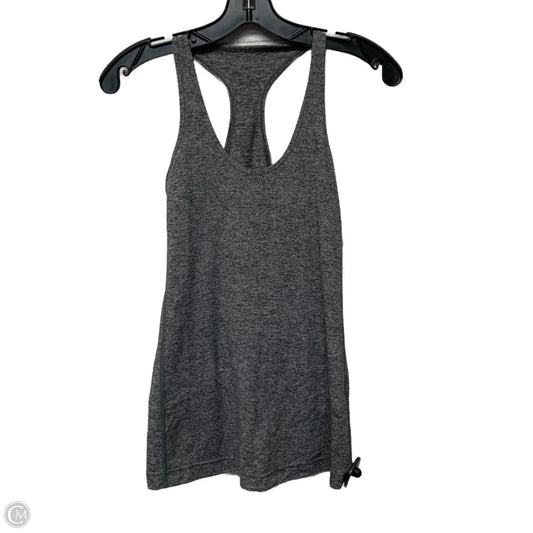Athletic Tank Top By Lululemon In Grey, Size: L