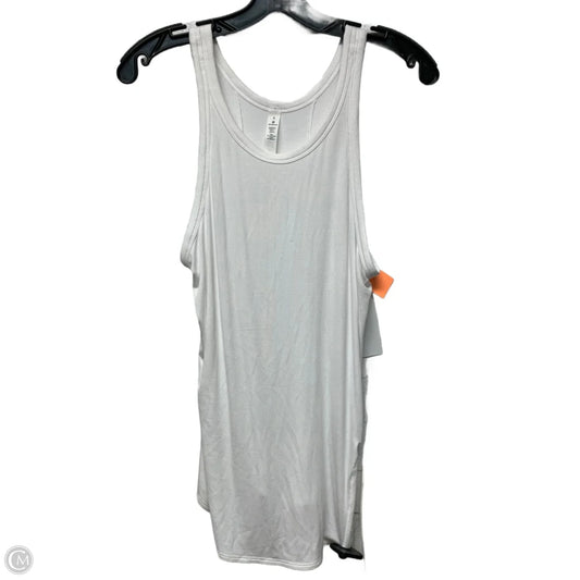 Athletic Tank Top By Lululemon In White, Size: M