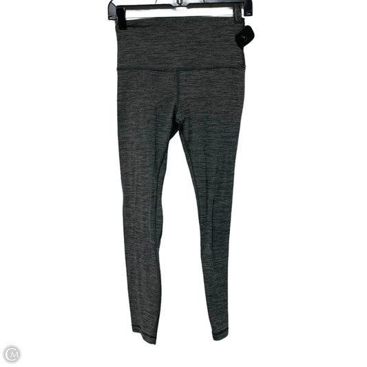 Athletic Leggings By Lululemon In Grey, Size: S