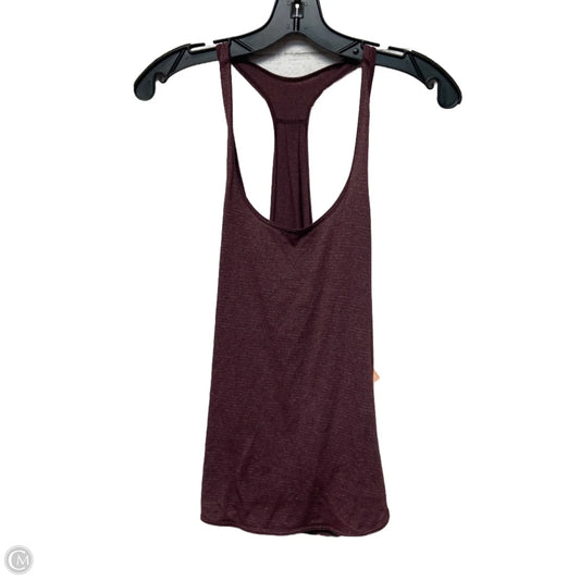 Athletic Tank Top By Lululemon In Purple, Size: S