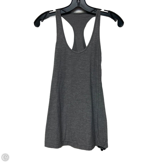 Athletic Tank Top By Lululemon In Grey, Size: S