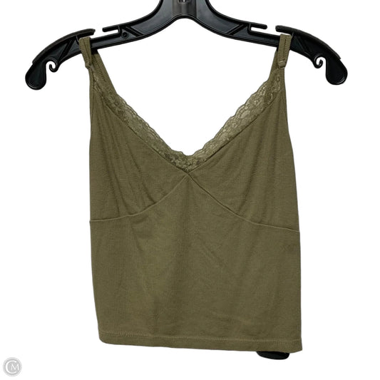 Tank Top By Forever 21 In Green, Size: M