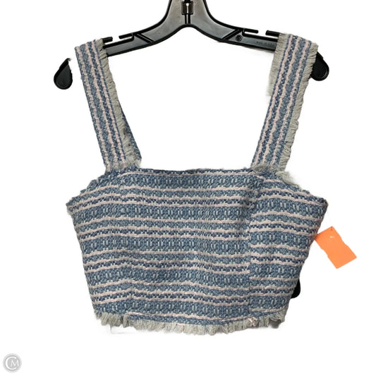 Top Sleeveless By House Of Harlow In Blue, Size: M