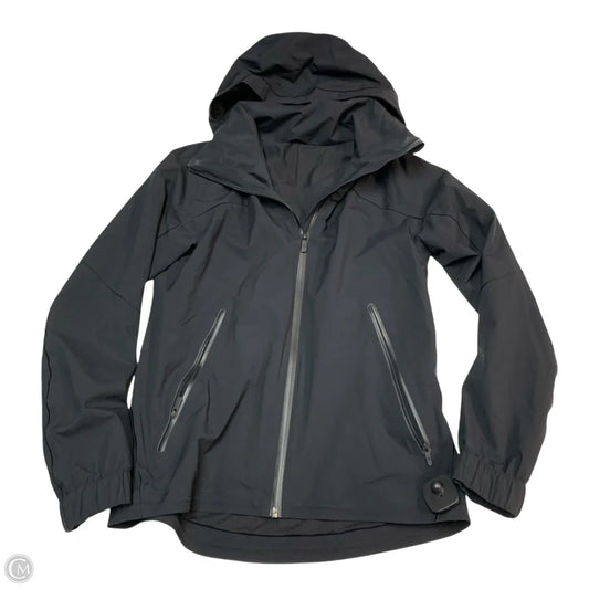Athletic Jacket By Lululemon In Black, Size: S