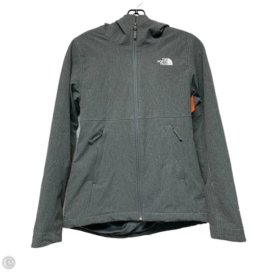 Jacket Windbreaker By The North Face In Grey, Size: S