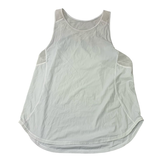 Athletic Tank Top By Lululemon In White, Size: S