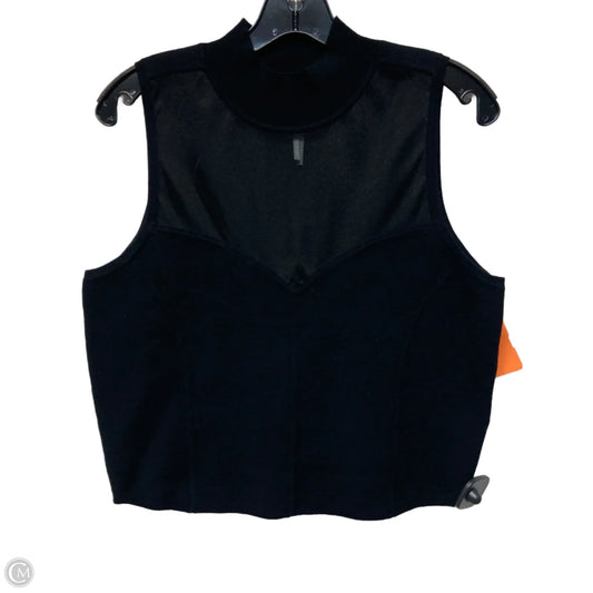 Top Sleeveless By Anthropologie In Black, Size: L