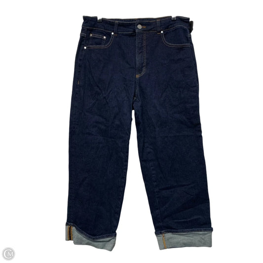 Jeans Straight By Universal Standard In Blue Denim, Size: 12