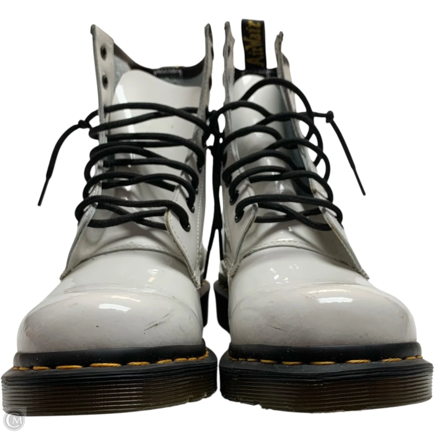 Boots Designer By Dr Martens In White, Size: 9