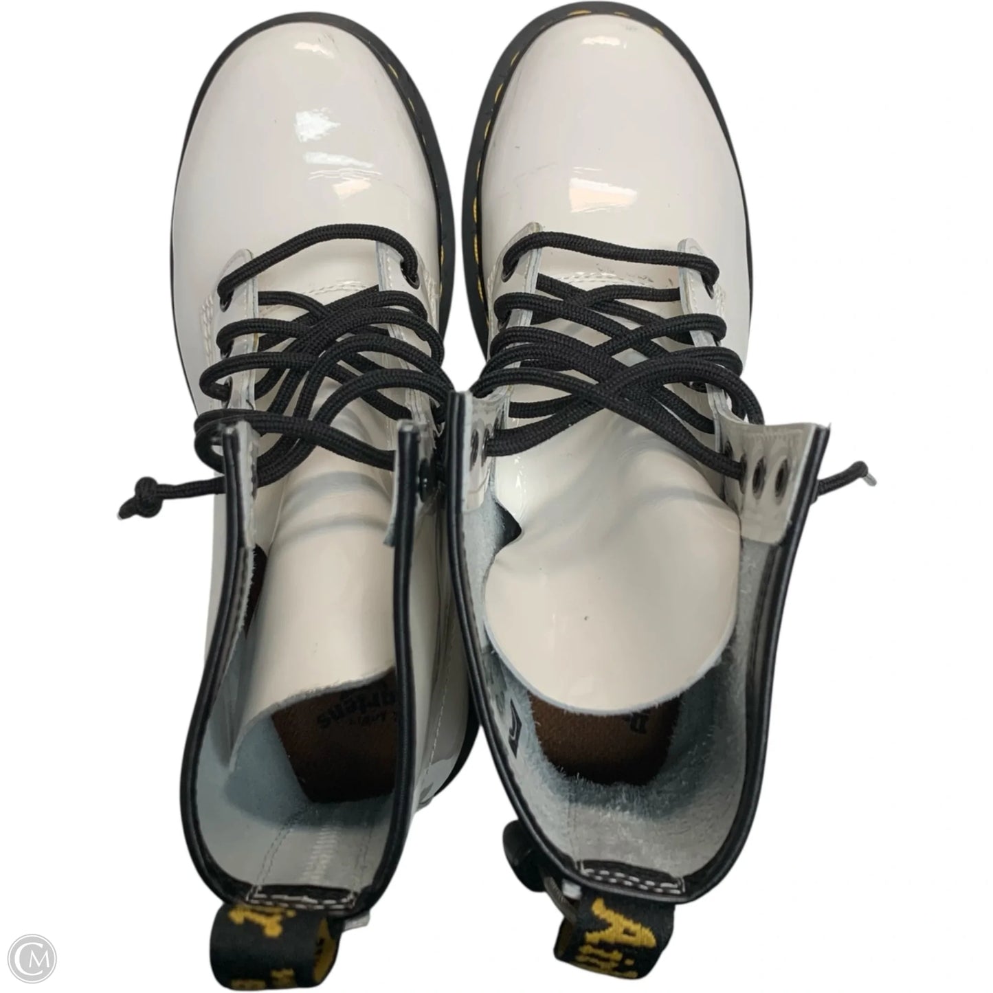 Boots Designer By Dr Martens In White, Size: 9
