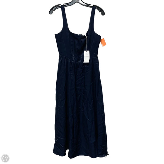 Dress Party Midi By Wayf In Blue, Size: S